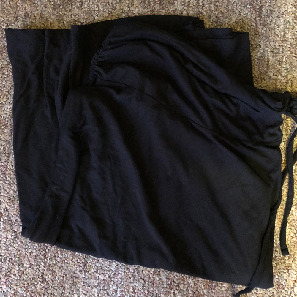 Girls Black Maxi Skirt